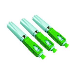 Conector Mecánico Rápido SC/APC para Fibra Óptica